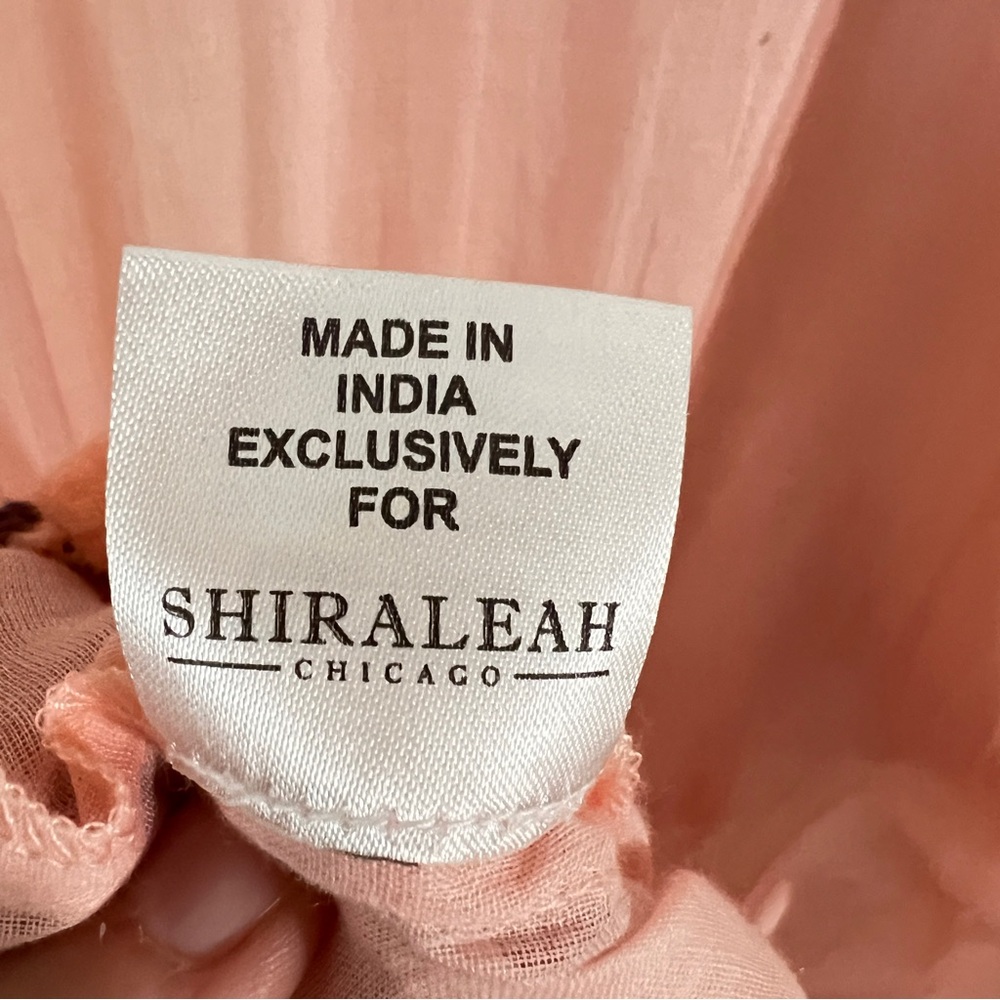 Shiraleah Pink Flutter Sleeve Pom Trim Swim Coverup One Size Boho Beach - Picture 15 of 16